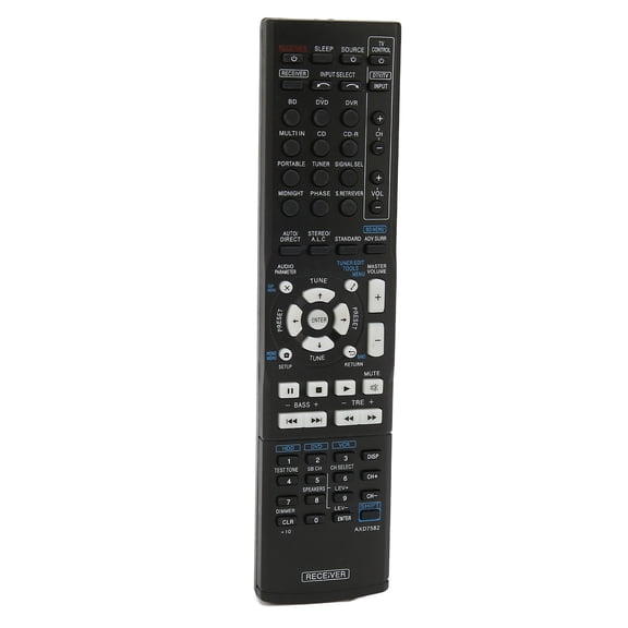 Nieyigj Replacement AV Receiver Remote Control 8.27 inches / 21 cm Black