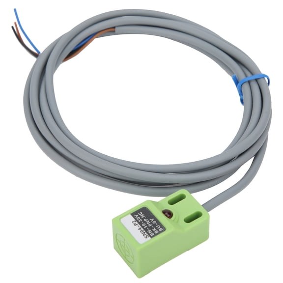 Nieyigj SN04-P2 Inductive Proximity Switch Sensor 4mm (0.16 inches) Distance DC10-30V PNP 3-Wire Detector for Metal Copper Aluminum IP67 Waterproof