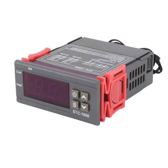 Nieyigj STC-1000 Digital Temperature Controller 110V-220V for Aquarium Hatching / 3.94 inches