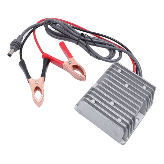Nieyigj Satellite Power Converter 12V 24V to 57V 4.5A IP68 Rain Proof Step Up Regulator for Gen 3 Router with Crocodile Clip (10V-36V Input Support, High Efficiency Boost Converter)