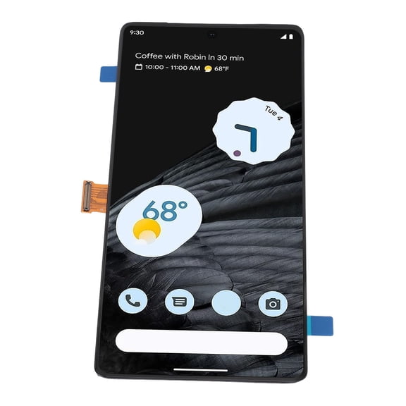Nieyigj Screen Replacement for Google Pixel 7 Pro 5G GP4BC GE2AE 6.7 Inch Organic LED Touch Screen Digitizer Assembly with Repair Tools