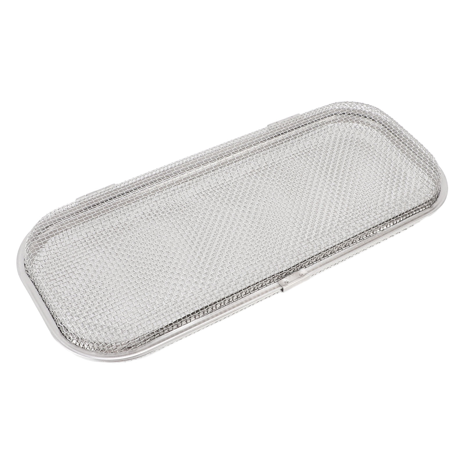 Nieyigj Small 304 Stainless Steel Dishwasher Utensil Basket Silverware Holder Mesh Drain Box for Chopsticks and Small Items Replacement Accessory (10.4 x 4.5 x 1.4 inches)