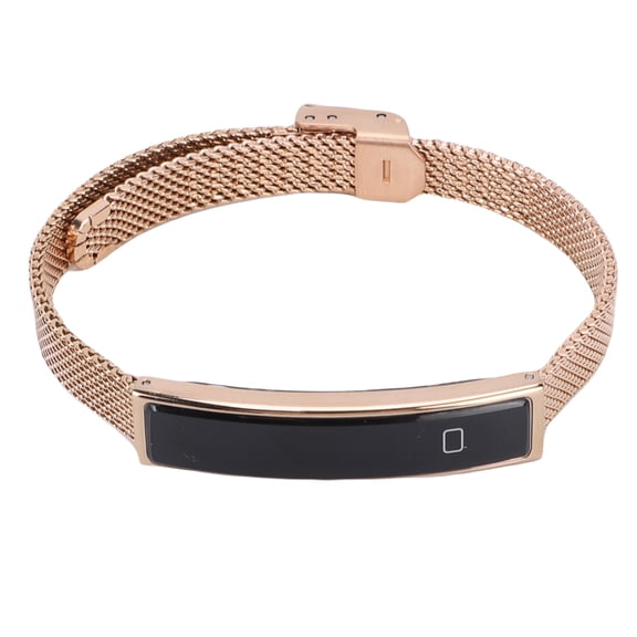 Nieyigj Smart Bracelet Fitness Tracker Bluetooth Phone Remote Shutter Waterproofing for Running Cycling with APP Gold