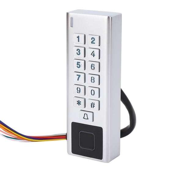 Nieyigj Smart Door Access Control System with IP66 Waterproof Keypad, Fingerprint & Password Entry, TUYA APP Compatible, 10000 User Capacity for Home Security