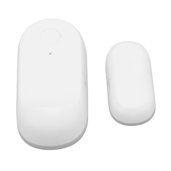 Nieyigj Smart Door Window Sensor Low Power Bluetooth 5.0 Wireless Home Security System and Automation Alert Detector, Highly Accurate Real-Time Status Monitoring & Easy DIY Installation, 1 Pack White