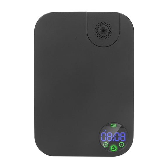 Nieyigj Smart Scent Air Machine Black Automatic Timing Function Touch Control 150㎡ / 1614 sq ft Commercial Fragrance Machine for Hotel Home EU Plug 100-240V