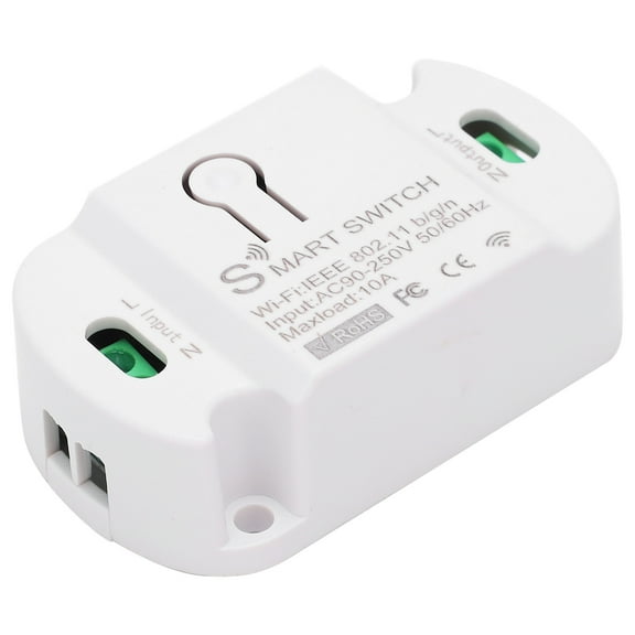 Nieyigj Smart WiFi Switch Remote ON/Off Voice Control Timing for Light Fans TV Home Appliances AC 90-250V
