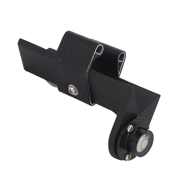 Nieyigj Snap-On Pole Level, Aluminum Alloy 90-Degree Right Angle Adjustable Bubble Level for Tower Ruler