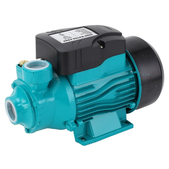 Nieyigj Solar DC Vortex Pump 200W 3200RPM 35LPM (9.25 GPM) Large Flow 25m (82 ft) High Lift Self Priming Water Transfer Pump DC24V 8A