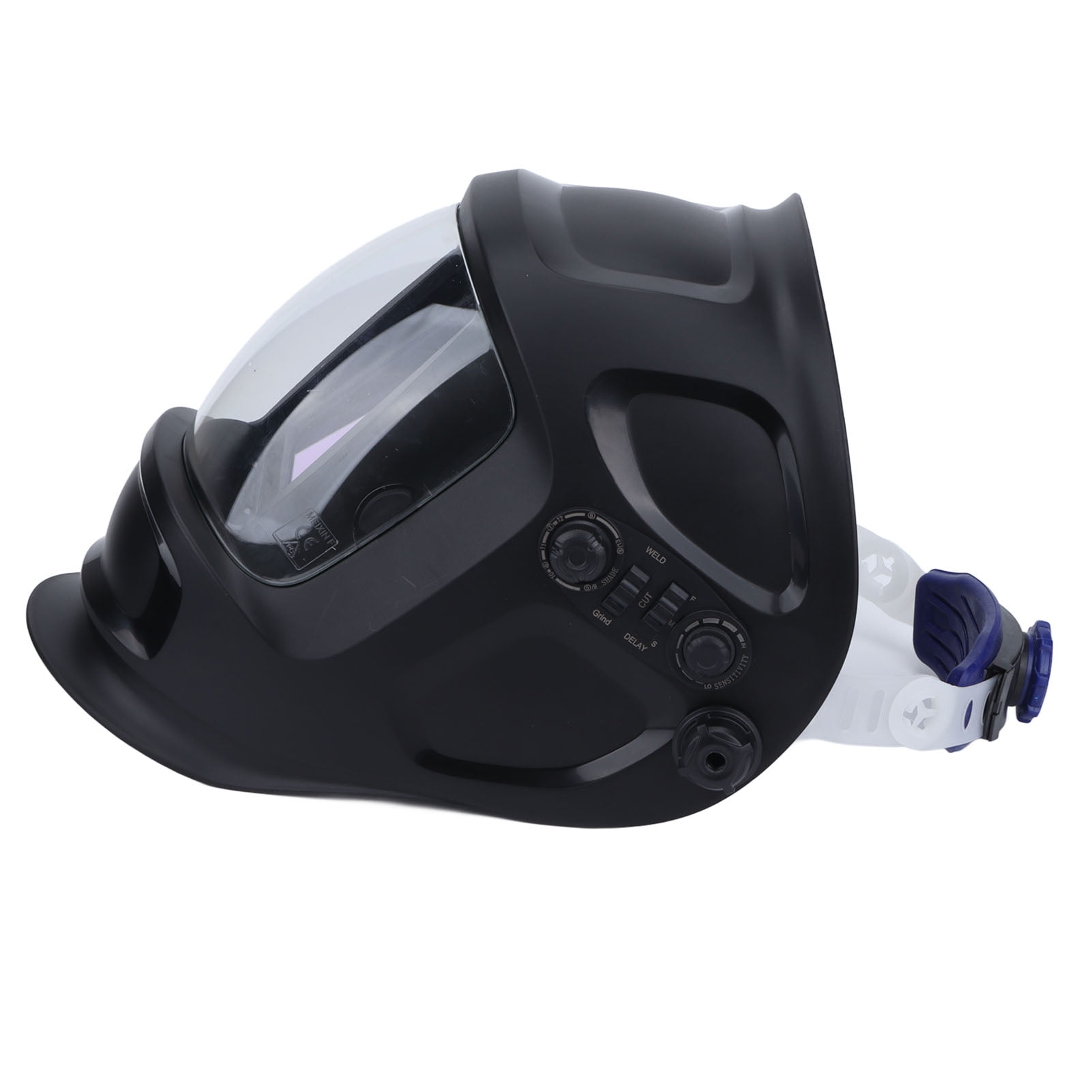 Nieyigj Solar Power Auto Dimming Welding Helmet Wide View Electric Welder Helmet for TIG MIG MMA Grinding Cutting Auto Darkening Mask Equipment 100mm x 93mm Lens