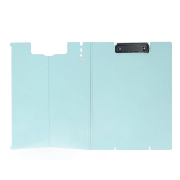 Nieyigj Standing Clipboard Desktop A4 Document Holder for Students, Foldable Writing Drawing Board, Blue High Appearance Level Exam Pad, Landscape Form Holder (12.6 x 9.06 inches / 32.0 x 23.0 cm)
