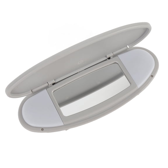 Nieyigj Sun Visor Vanity Mirror Cover Clear Vision Easy Installation for R55 R56 R57 R58 R59 R60 R61 2007 to 2014 Auto Interior Replacement Accessory Gray