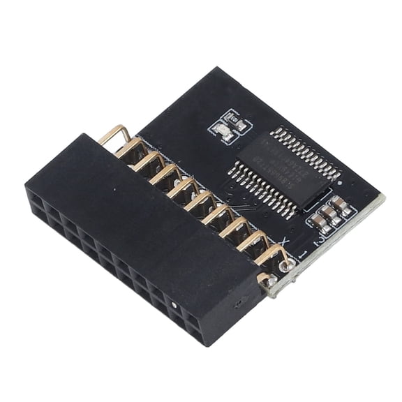Nieyigj TPM 2.0 Encryption Security Module LPC Interface 20 Pin Trusted Platform Motherboard Card for Windows 11 ASUS Gigabyte PC Upgrades (1 inch / 25.4 mm)