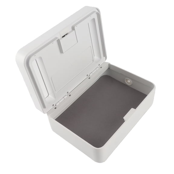 Nieyigj Timed Lock Box Metal LED Display 365 Days Self Control Safe with Child Lock for Phones Snacks, Small (9.45 inches / 24 cm)