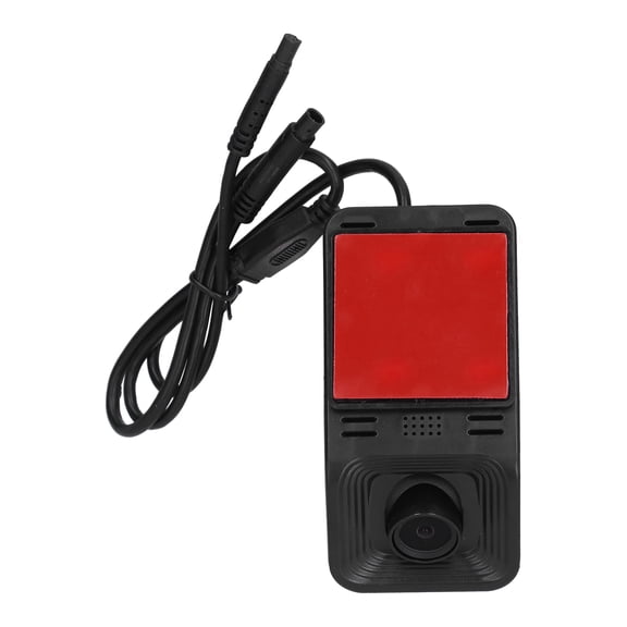 Nieyigj USB Dash Cam 1080P HD Driving Recorder Car DVR ADAS Dual Lenses Universal for Android Navigation, Front Rear Camera, Dash Mount, ABS Material, No Battery, DOT Product