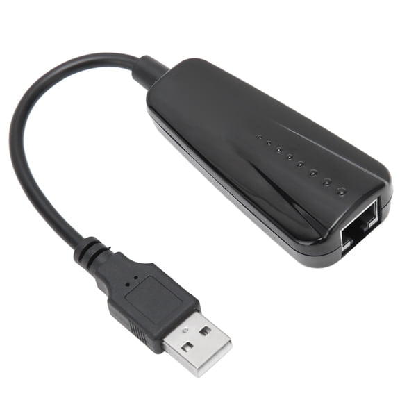 Nieyigj USB to Ethernet Adapter High-Speed USB 2.0 to RJ45 10/100Mbps Wired LAN Network Adapter for Windows 10/8/7/XP, Linux, OS X Desktop Laptop PC