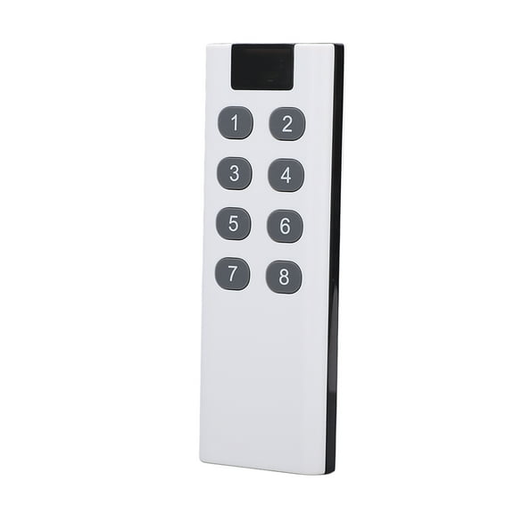 Nieyigj Universal Garage Door Remote 8-Key 433MHz Wireless Transmitter, 100 Meters Range, Stable & Durable Control for Smart Home Electric Doors and Windows (4.33 in / 11 cm)