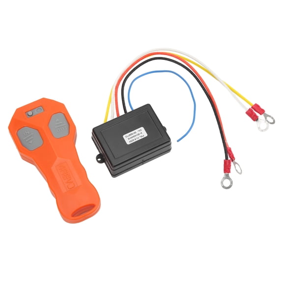 Nieyigj Universal Wireless Winch Remote Control Kit 75ft/22.8m Range 9-30V Waterproof Electric Controller with 434MHZ Receiver for ATV Truck