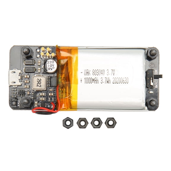 Nieyigj V1.2 UPS Power HAT Board 1000mAh Battery Uninterruptible Power Supply for Raspberry Pi Zero
