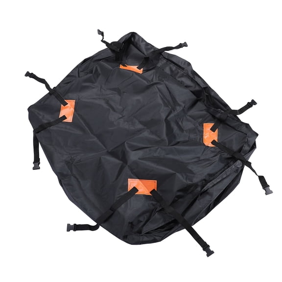 Nieyigj Waterproof Car Roof Bag Rooftop Cargo Carrier With Anti Slip Mat 600D Oxford Fabric Heavy Duty Travel Storage Box For Universal Vehicles Cars Trucks (12.6x10.6x5.5 inches / 32x27x14 cm)