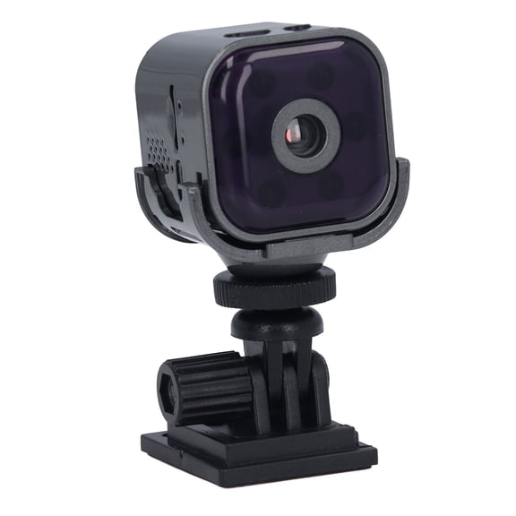Nieyigj WiFi Mini Camera 1080p HD Wireless Small Smart Home Security Camera with Night Vision and Motion Detection (Black)