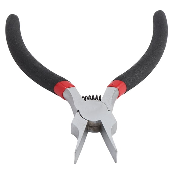 Nieyigj Wide Flat Nose Pliers 5 Inch / 12.7 cm Thin Needle Nose Trowel Tool Multifunctional Ni Iron Alloy Pliers for Jewelry Making Crafting Tool