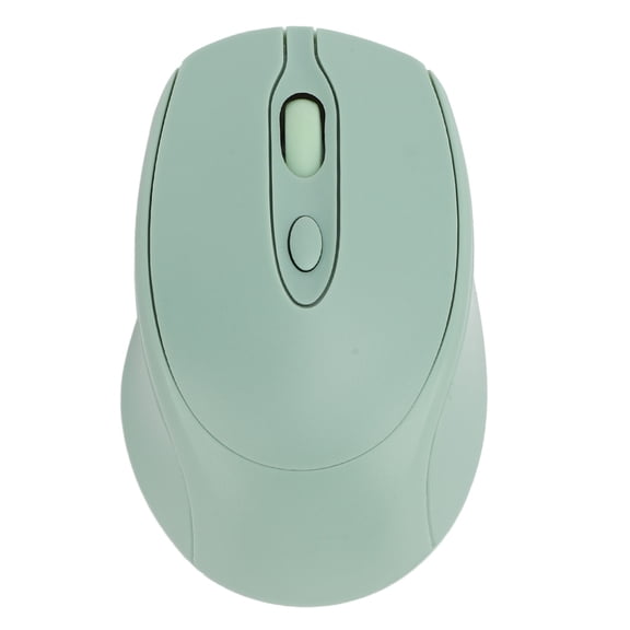 Nieyigj Wireless Mouse Bluetooth 5.0 2.4G Dual Mode Computer Mouse with USB Receiver for Phone Laptop PC 800 1200 1600 DPI Quiet Rechargeable Green 4.72 inches / 12 cm[cite: 1]