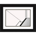 thumbnail image 1 of Niezen, Jan 18x13 Black Ornate Wood Framed with Double Matting Museum Art Print Titled - Van Abbe Lines, 1 of 4