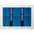 thumbnail image 1 of Niezen, Jan 24x17 White Modern Wood Framed Museum Art Print Titled - Blues And Black..........., 1 of 4