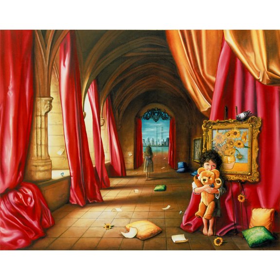 Nifao Memories Live On by Orlando Quevedo on Sm  Canvas Painting, Wall Art Unframed, 20"L x 15"W