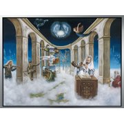 Nifao Tatiana Denisova Reincarnation 36" x 48" Framed Painting Canvas Art Prints