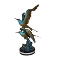 thumbnail image 1 of Nifao Two Seagull flying - Bronze Statue – Home Decor Sculpture, 36"L x 17"W x 27"H, 1 of 12