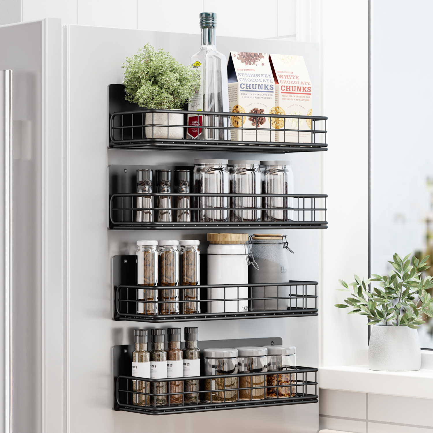 Yamazaki Home Tosca Kitchen Organization Rack