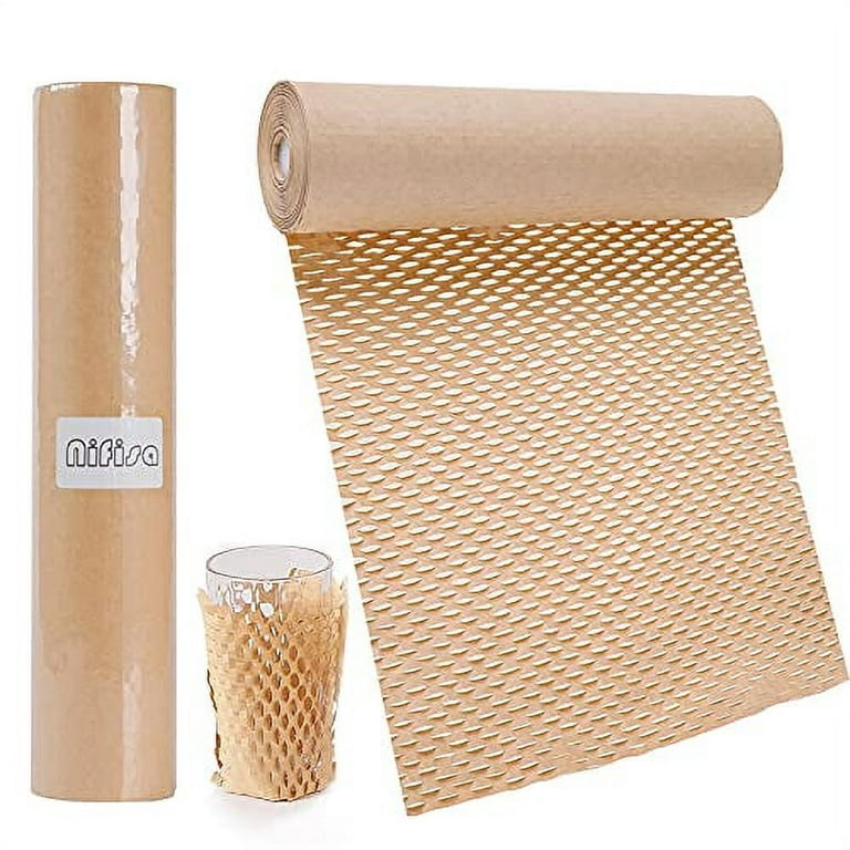 Honeycomb Packing Paper, 12in x 98ft Eco Friendly Biodegradable Bubble  Cushioning Wrap for Moving Breakables or Shipping, Eco Friendly Products