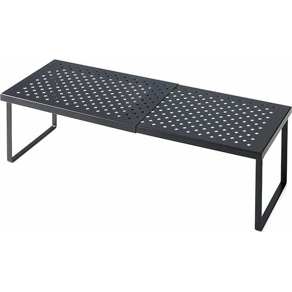 Nifty Home Products, Inc. Nifty Solutions Expandable Shelf Rack Black