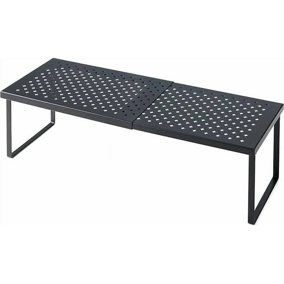 Nifty Home Products, Inc. Nifty Solutions Expandable Shelf Rack Black