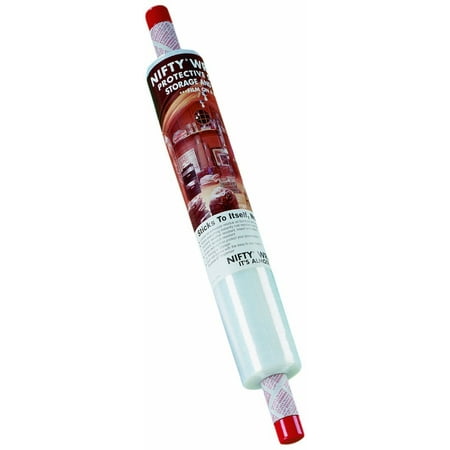 Nifty Products Wrapper With Built-In Dispenser - Cast Stretch Film, Transparent - 1000 ft, 20 in