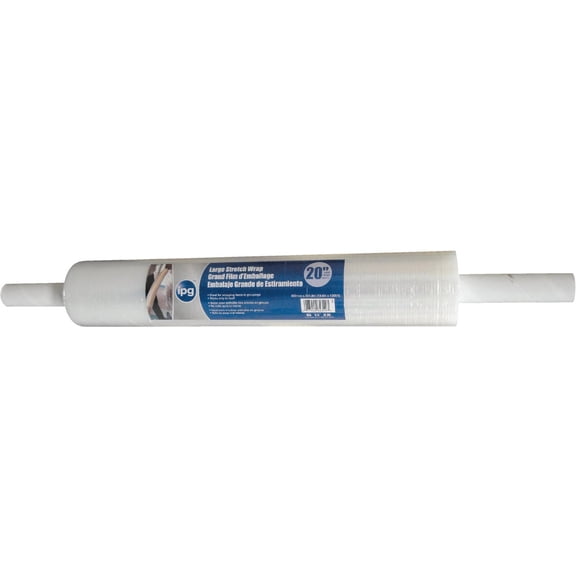 Nifty Products Wrapper With Built-In Dispenser - Cast Stretch Film, Transparent - 1000 ft, 20 in