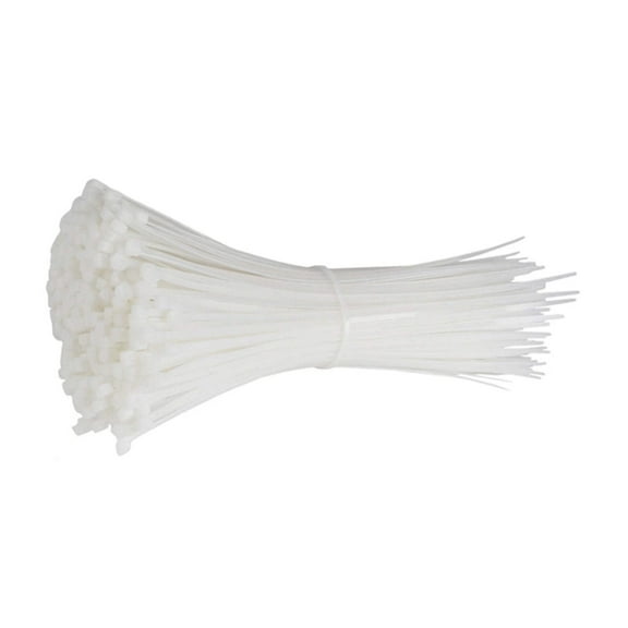 NiftyPlaza 4 Inch Cable Ties 1000 Pack UV Weather Resistant 18 LBs Zip Ties