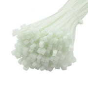 NiftyPlaza 8 Inch Cable Ties, 100 Pack, UV Weather Resistant, 50 lbs Tensile Strength, Nylon Wrap Zip Ties
