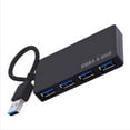 thumbnail image 1 of niftyplaza ultra slim 4-port usb 3.0 hub 5gbps mac-book/mac pro/mini/imac/surface adapter super speed data transfer hub mac laptop ultra-book tablet pc, 1 of 4