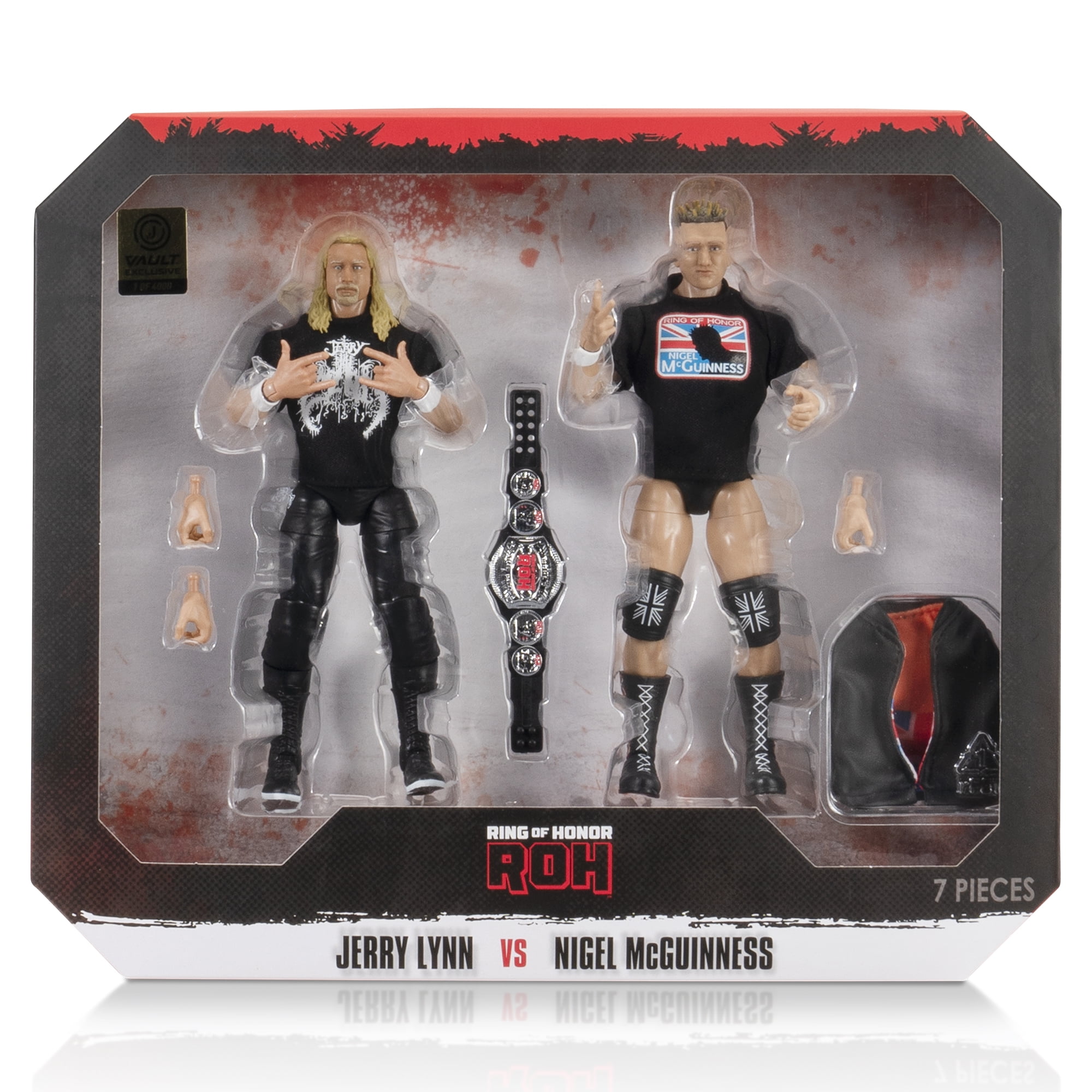 Nigel McGuinness & Jerry Lynn (1 of 4000) 2-Pack - Ring of