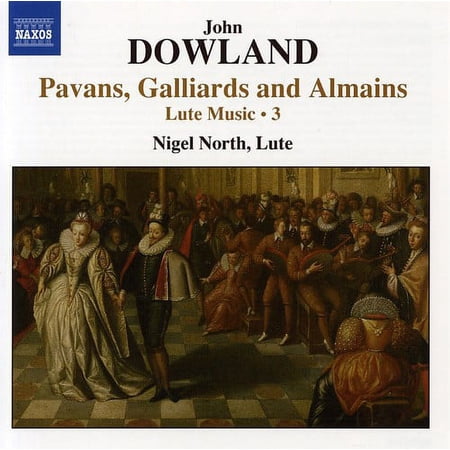 Nigel North - Pavans Galliards & Almains / Lute Music 3 - Music & Performance - CD