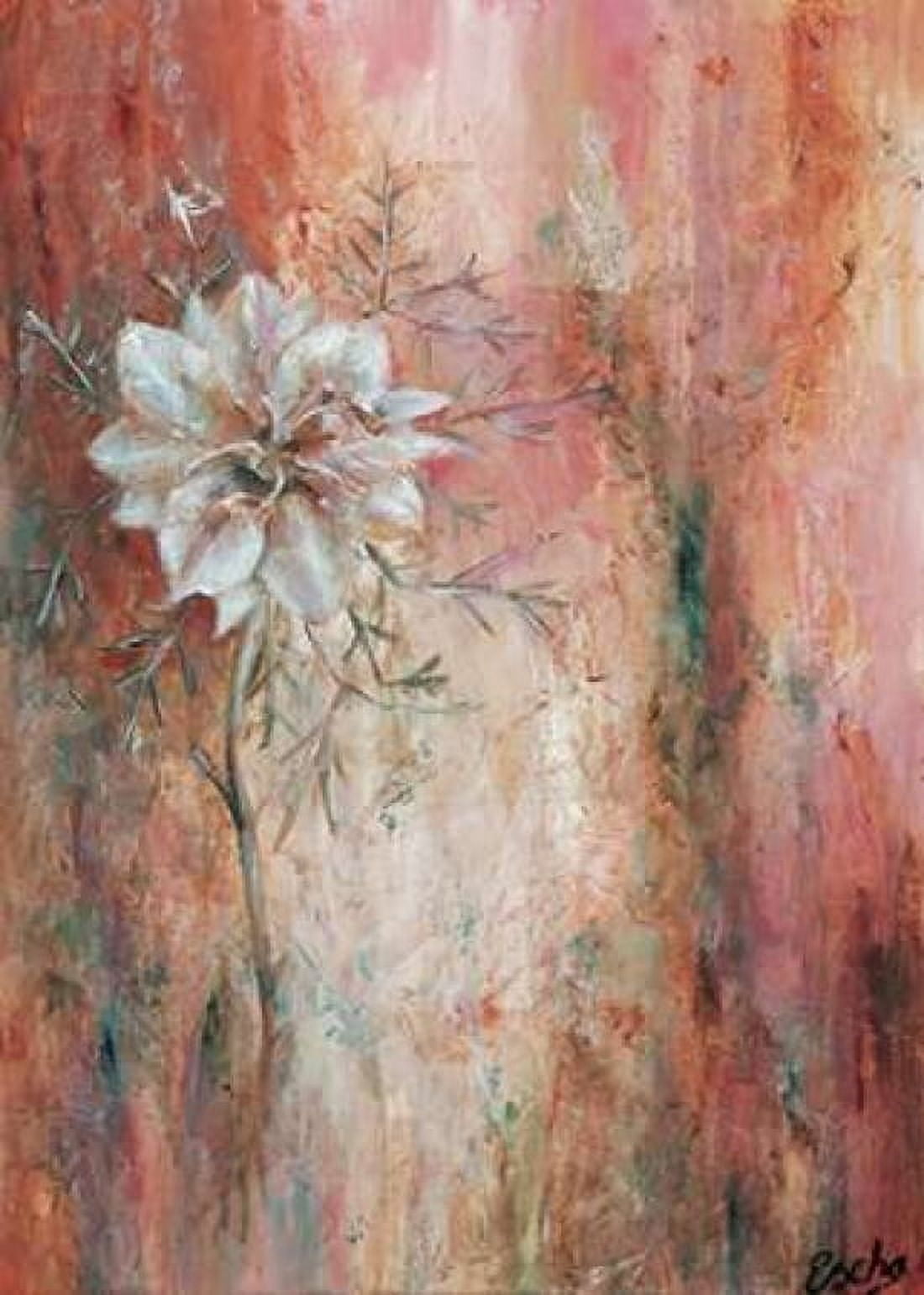 Nigella I Canvas Art - Escha van den Bogerd (18 x 24)