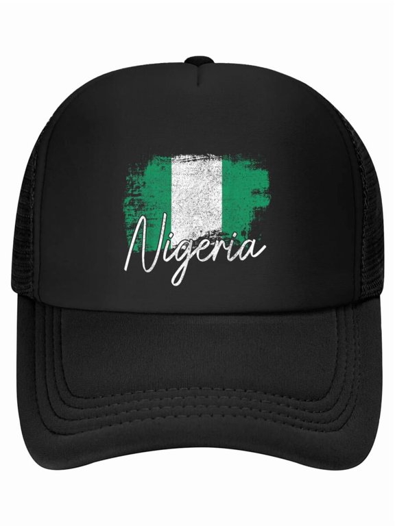 Nigeria Flag Nigerian Pride Roots Baseball Cap