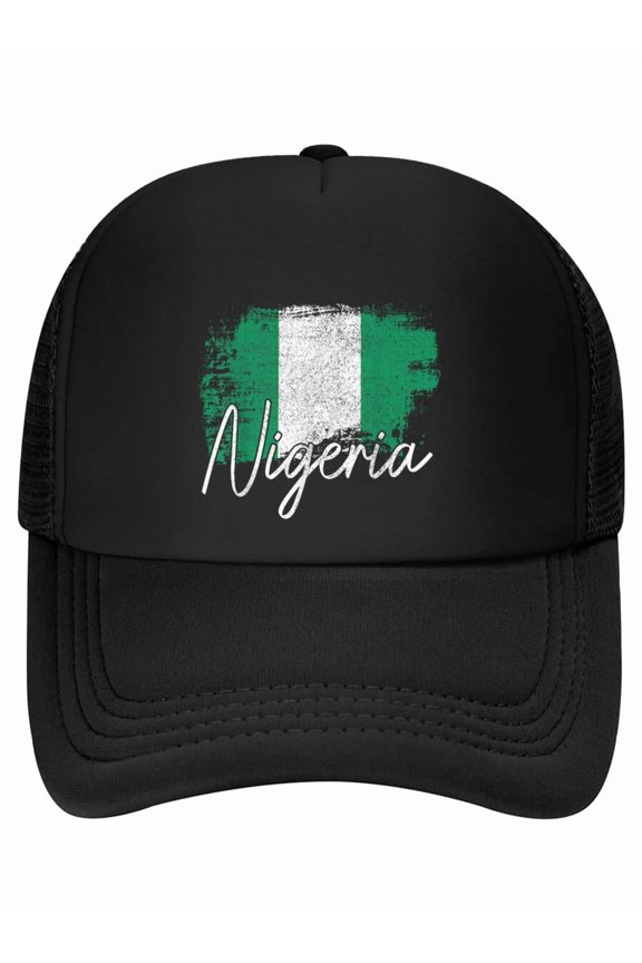 Nigeria Flag Nigerian Pride Roots Baseball Cap