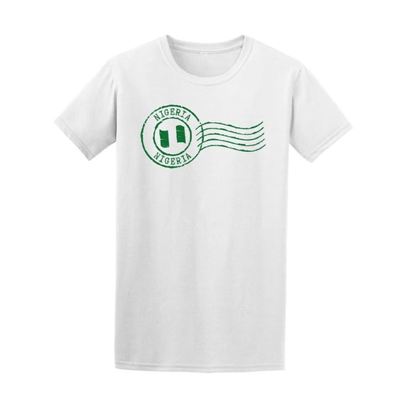 Nigeria Nigeria Stamp Tee Men's -Image by Shutterstock