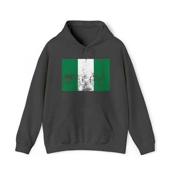 Nigeria Nigerian Pride Flag Hoodie, Gifts, Hooded Sweatshirt