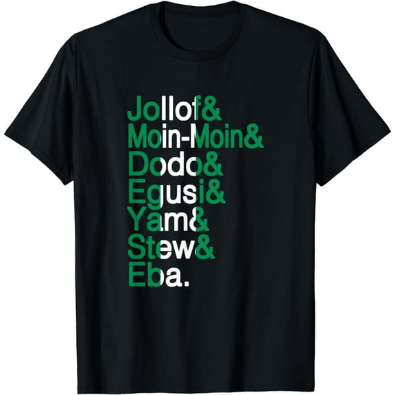 Nigerian African foods Jollof Rice Nigeria Naija T-Shirt