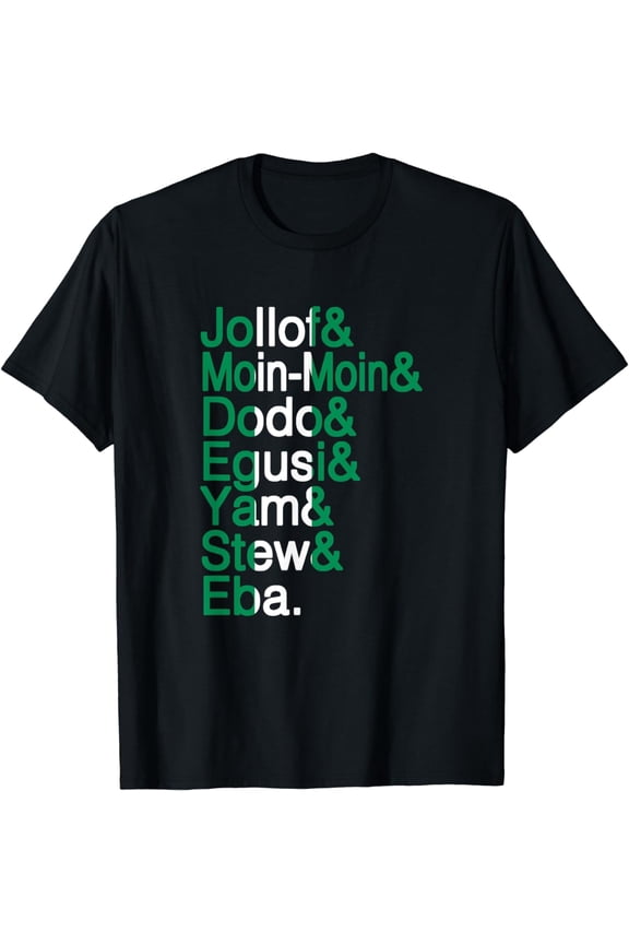 Nigerian African foods Jollof Rice Nigeria Naija T-Shirt